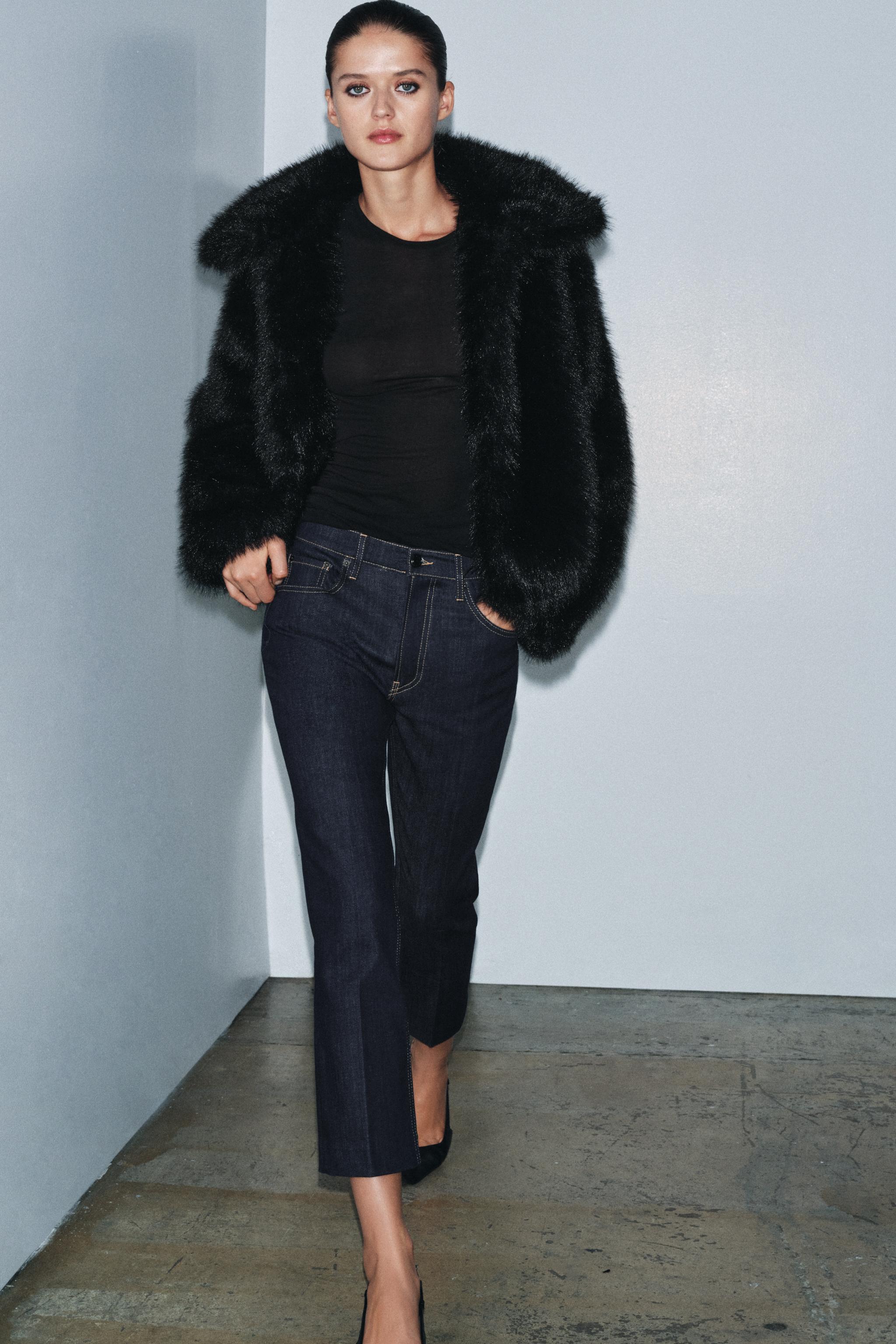 ZW COLLECTION MID-RISE BOOTCUT JEANS